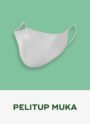 Printing Face Mask custom — aksesori SAC Garment, Shah Alam