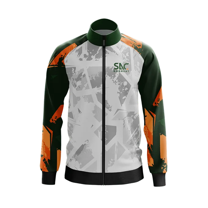 Jacket custom — kilang print baju SAC Garment, Shah Alam