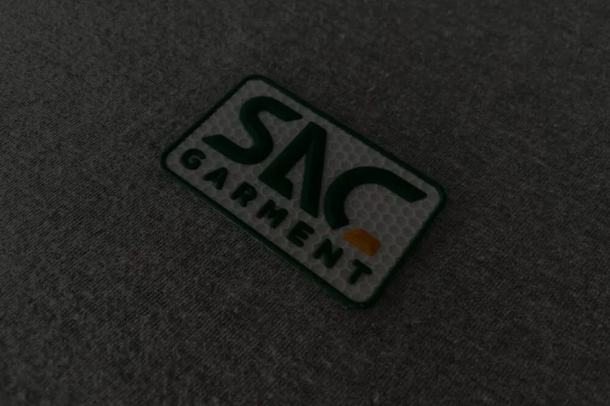 Rubber Patch — kilang print baju SAC Garment, Shah Alam